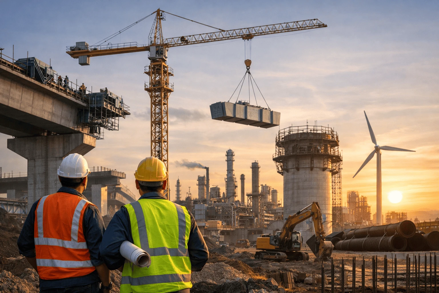 Industrial Construction Trends Transforming Infrastructure