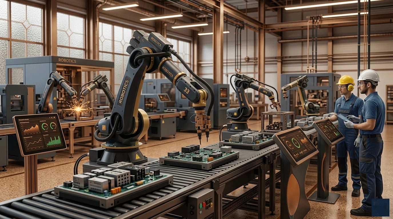 The Role of Robotics in Modern Manufacturing — Benefits and Challenges